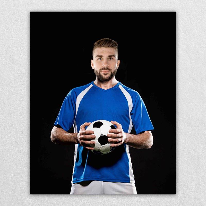 Personalised Soccer Portraits - Omgportrait