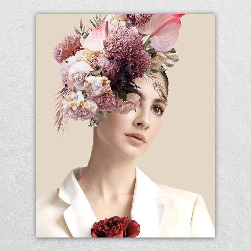 The best photo canvas: Omgportrait Large Sunflower Wall Art