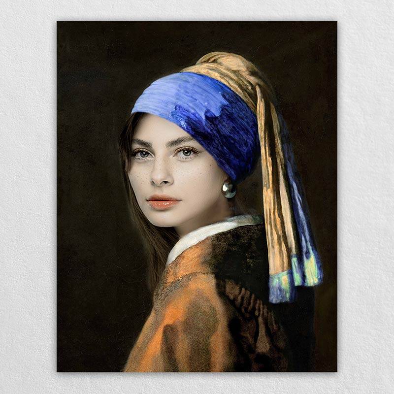 Girl with a Pearl Earring | Canvas Printers Online