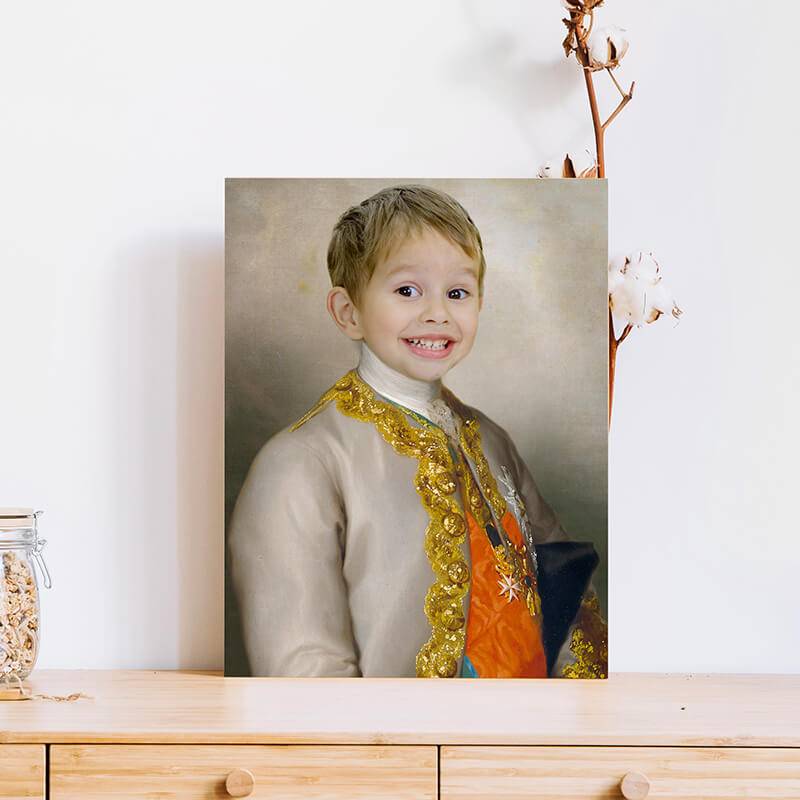 Renaissance Little Prince Canvas Prince Portrait