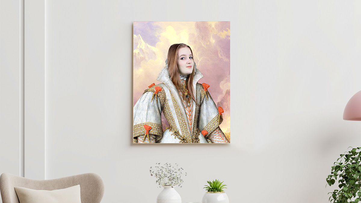 renaissance queen portrait